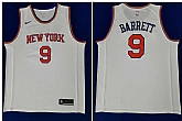 Knicks 9 R.J. Barrett White 2019 NBA Draft First Round Pick Nike Swingman Jersey,baseball caps,new era cap wholesale,wholesale hats